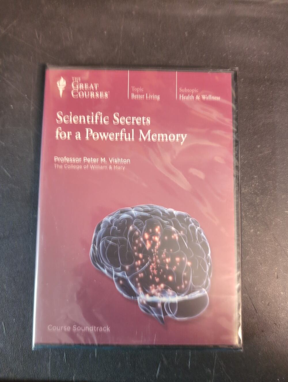 Great Courses : Scientific Secrets for a Powerful Memory (CD)